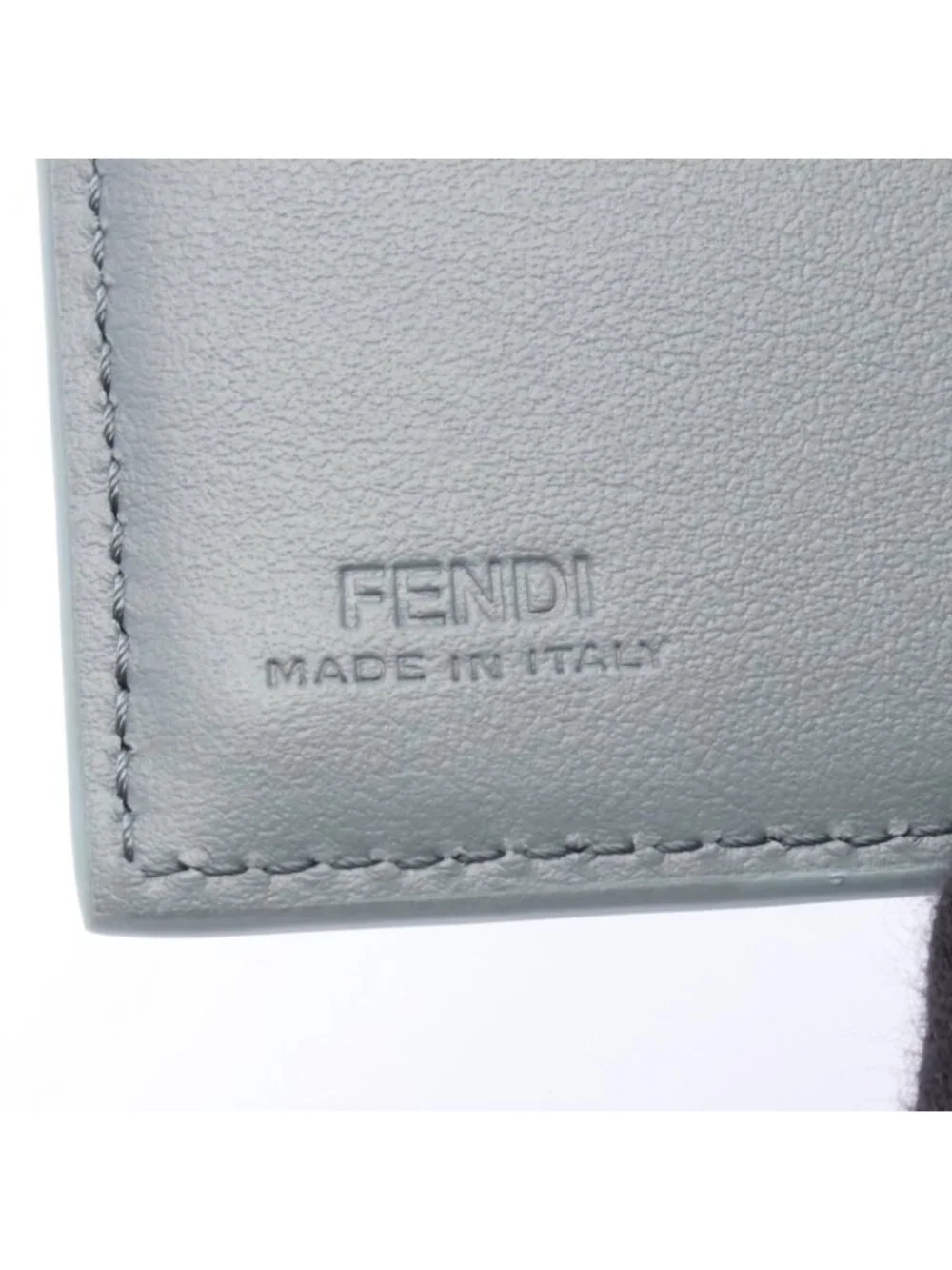 Fendi Trifold Wallet FF Diamond Leather